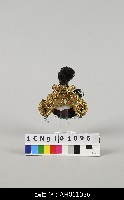 藏品(布袋戲盔帽-散髮冠)的圖片